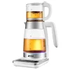 Ecosa Haushaltsgeräte<EO-695 Teekocher mit Temperatureinstellung BPA-Frei 1,8L  2200 Watt Weiß