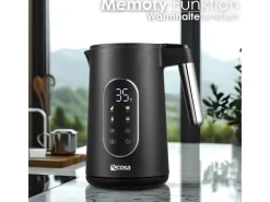 Ecosa EO-690 Wasserkocher mit Temperatureinstellung 1,7 L< Haushaltsgeräte