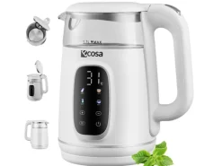 Online Ecosa EO-698 Wasserkocher mit Temperatureinstellung 1,7 L