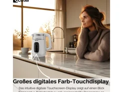 Online Ecosa EO-698 Wasserkocher mit Temperatureinstellung 1,7 L