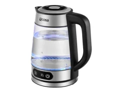 New Ecosa EO-696 Wasserkocher mit Temperatureinstellung 1,8 L