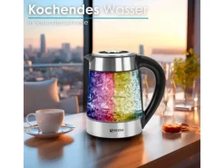 Sale Ecosa EO-650 Wasserkocher mit Temperatureinstellung und Teefilter 1,7 L