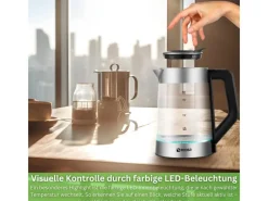 Clearance Ecosa EO-660 Wasserkocher mit Temperatureinstellung Easy Fill Deckel 1,7 L
