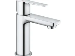 Best Grohe Einhand-Waschtischbatterie Lineare XS-Size Chrom mit Push-Open Ablaufgarnitur