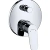 Hansgrohe Einhebelmischer<Einhebel-Wannenmischer Focus Unterputz mit integrierter Sicherungskombination
