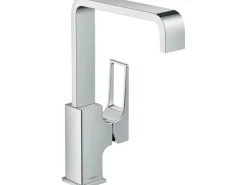 Hansgrohe Einhebelmischer<Einhebel-Waschtischarmatur Metropol 230 mit Bügelgriff und Push-Open Ablaufgar.