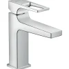 Hansgrohe Einhebel-Waschtischarmatur Metropol 110 mit Bügelgriff und Push-Open Ablaufgar.< Einhebelmischer