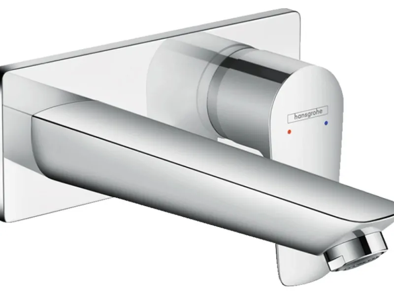 Hot Hansgrohe Einhebel-Waschtischarmatur Talis E Unterputz für Wandmontage mit Auslauf 16,5 cm