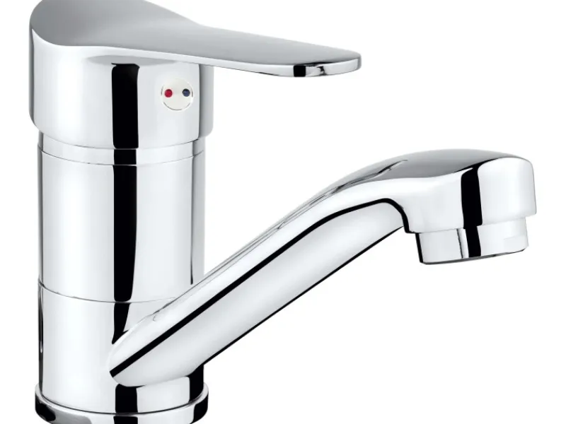 Sale Einhebel-Waschtischarmatur Carsoli Chrom mit Pop-Up Ventil