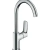 Hansgrohe Einhebel-Waschtischarmatur Logis 210 mit Schwenkauslauf ohne Ablaufgarnitur Chr.< Einhebelmischer