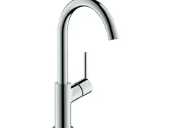 Hansgrohe Einhebel-Waschtischarmatur Talis 210 mit Schwenkauslauf u. Push-Open Ablaufgar.< Einhebelmischer
