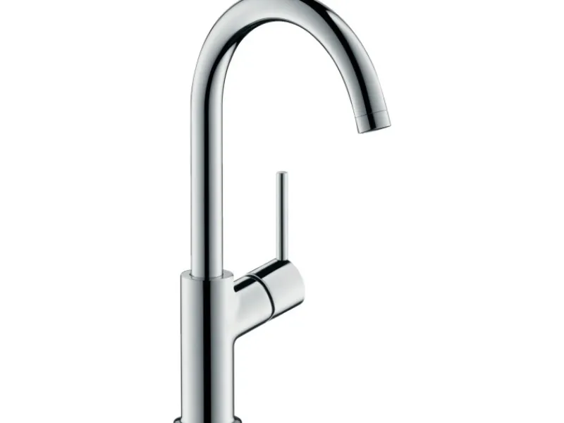 Hansgrohe Einhebel-Waschtischarmatur Talis 210 mit Schwenkauslauf u. Push-Open Ablaufgar.< Einhebelmischer
