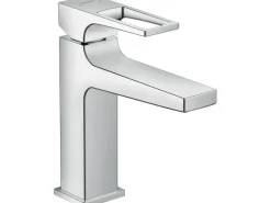 New Hansgrohe Einhebel-Waschtischarmatur Metropol 110 mit Bügelgriff und Zugstangen-Ablaufgar.