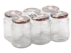 Einmachglas 720 ml 6 Stück< Vorratsbehälter