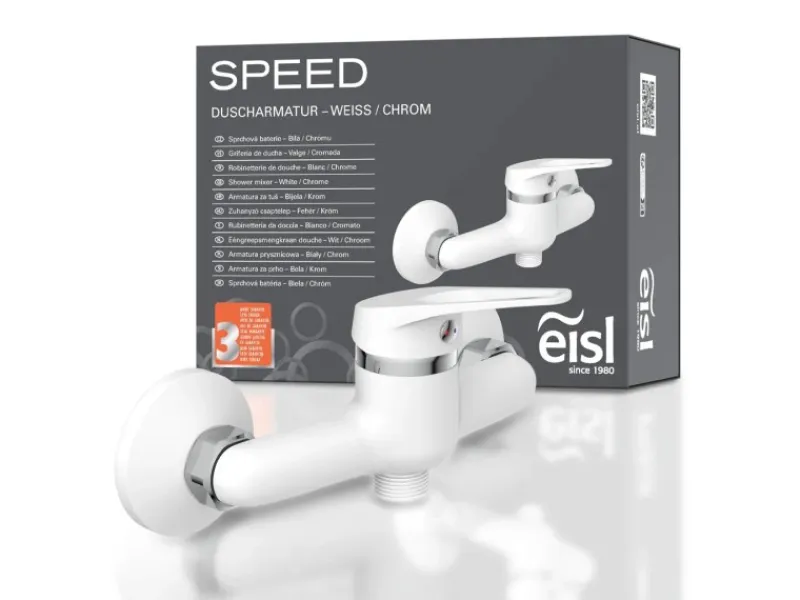 Eisl Duscharmatur Speed Weiß< Einhebelmischer