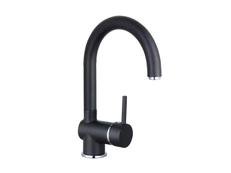 New Eisl Spültischarmatur Futura Schwarz-Chrom