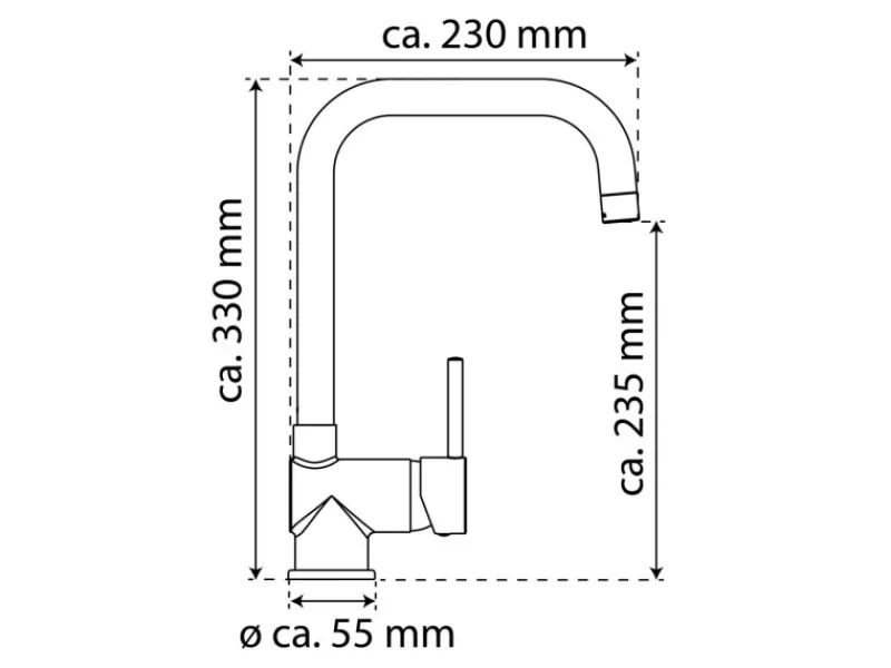 Clearance Eisl Spültischarmatur Futura Niederdruck Chrom