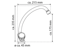 Eisl Spültischarmatur Grando Chrom< Zweigriffarmatur|Zubehör Für Küchenarmatur