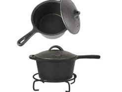 EL Fuego Töpfe<Dutch-Oven-Set Gusseisen 5-tlg. Schwarz