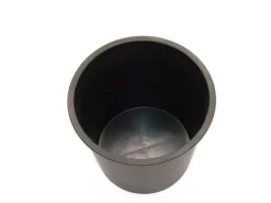 Clearance Elegant Einrichten Kunststoffeinsatz Rund-Konisch D26xH24cm Schwarz