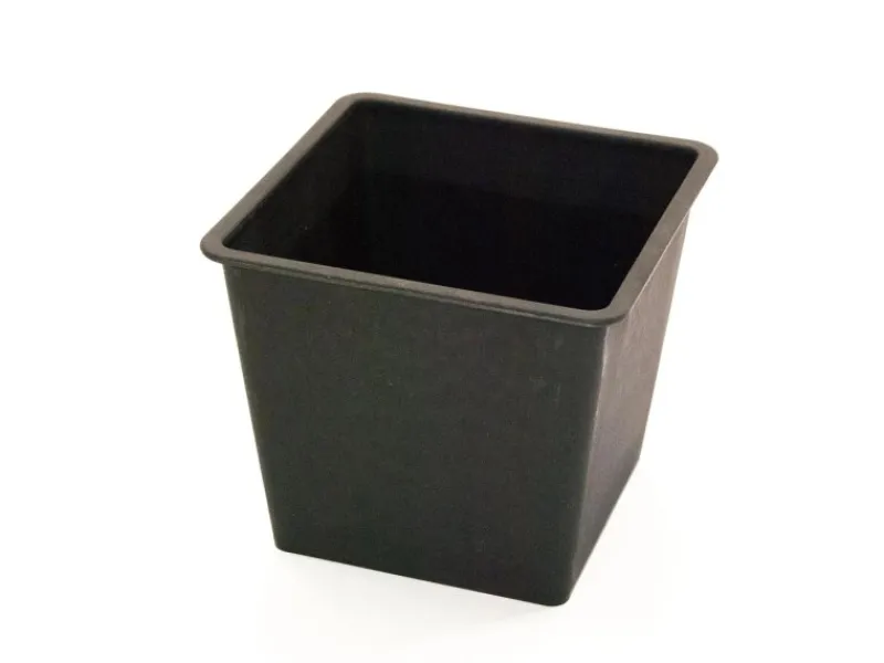 Elegant Einrichten Kunststoffeinsatz Pflanzkübel 26x26x24cm Schwarz< Töpfe