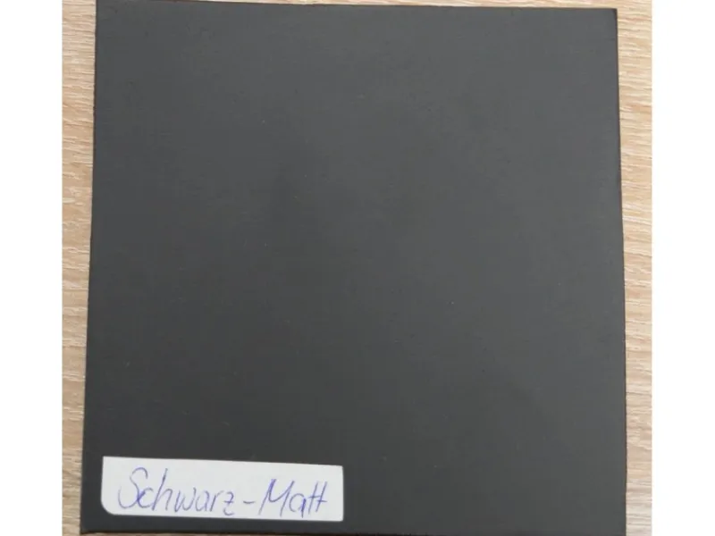 Elegant Einrichten Pflanzkübel Fiberglas Säule 38x38x70cm Elegant Schwarz-Matt