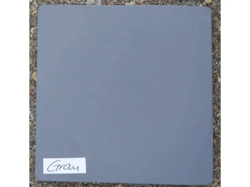 Töpfe<Elegant Einrichten Pflanzkübel Fiberglas Rund-Konisch D26xH56cm Grau