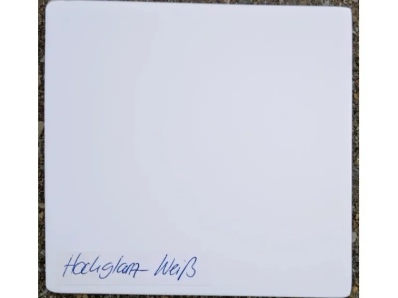 Töpfe<Elegant Einrichten Pflanzkübel Fiberglas Rund-Konisch D25xH55cm Hochglanz-Weiß