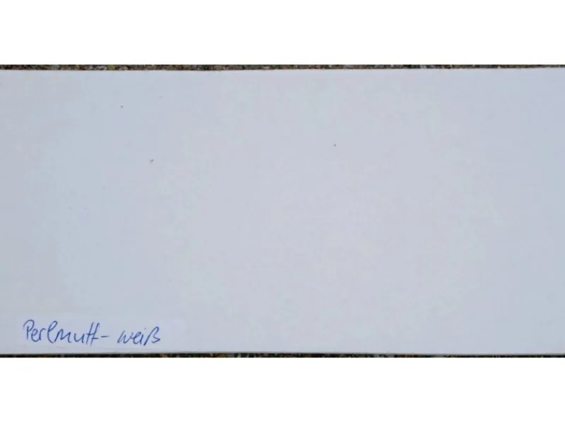 Töpfe<Elegant Einrichten Pflanzkübel Fiberglas Quadratisch 30x30x30cm Perlmutt-Weiß