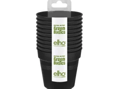 Elho Anzuchttopf Starterset Green Basics Living Schwarz aus Recycling-Kunststoff< Töpfe