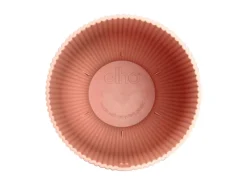 Elho Übertopf Vibes Fold Coupe 14 cm x 13,9 cm x 21 cm Zartrosa< Töpfe