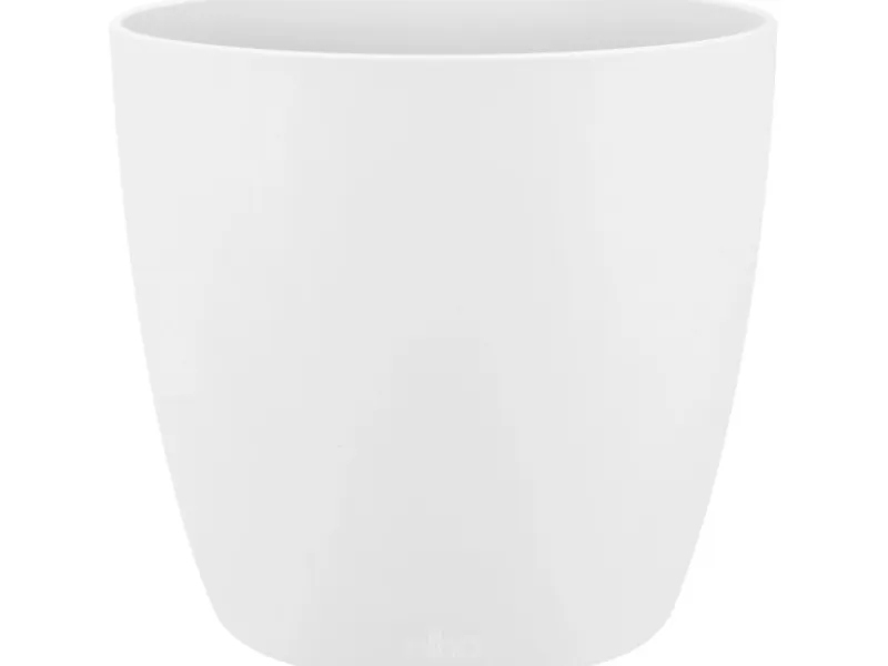 Clearance Elho Blumentopf Brussels Rund Mini Ø 7 Weiß
