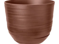 Hot Elho Blumentopf Fuente Rings Ø 30 cm x 24 cm Rost Braun