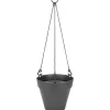 Elho Blumentopf Loft urban Hängeampel Ø 20 cm anthrazit< Töpfe
