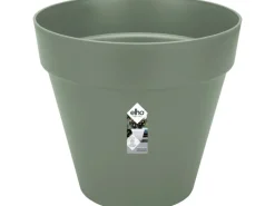 Elho Blumentopf Loft Urban Rund mit Rollen Ø 48,5 cm< Töpfe