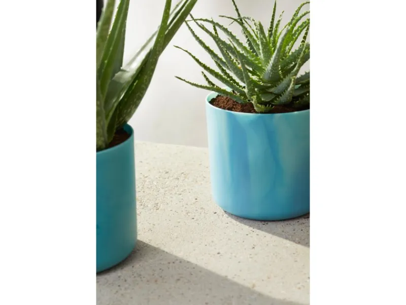New Elho Blumentopf Ocean Collection Ø 14 cm Atlantikblau