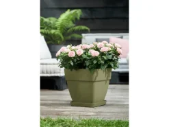Elho Töpfe<Blumentopf Vibia Campana Viereckig 30 cm x 30 cm x 28 cm Salbei