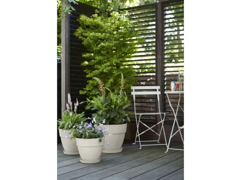 Elho Töpfe<Blumentopf Vibia Campana Ø 47 cm Seidenweiß