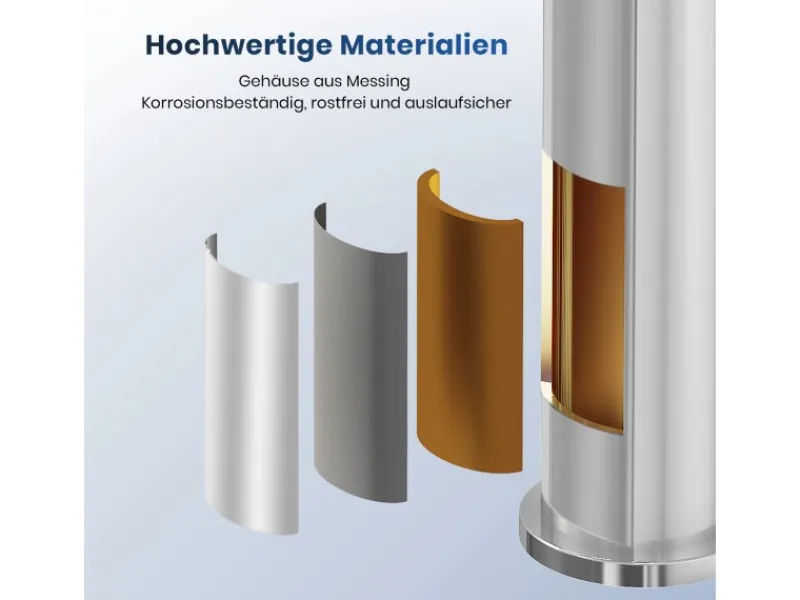 Emke Wasserhahn Waschbeckenarmaturen 335 x 233 x 46 mm Verchromt Mischbatterie Küchenarmatur mit Luftsprudler< Zubehör Für Küchenarmatur|Einhebelmischer