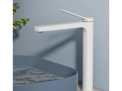 Emke Wasserhahn Waschbeckenarmaturen 335 x 233 x 46 mm Weiß Mischbatterie Küchenarmatur mit Luftsprudler< Zubehör Für Küchenarmatur|Einhebelmischer