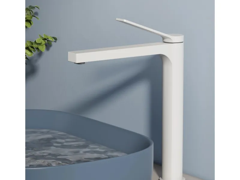 Emke Wasserhahn Waschbeckenarmaturen 335 x 233 x 46 mm Weiß Mischbatterie Küchenarmatur mit Luftsprudler< Zubehör Für Küchenarmatur|Einhebelmischer