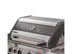 Sale Enders Gasgrill Kanasas II Pro 4 SIK Profi Turbo 4 Brenner & Seitenkocher Silber