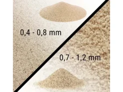 Wassersysteme<Evolution 25 kg Filtersand Grob 0,7-1,2 mm Körnung für Filteranlage Pool