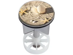 Sanitop-Wingenroth Excenterstopfen mit Dekor Strandperle 38 - 40 mm< Zubehör Für Küchenarmatur
