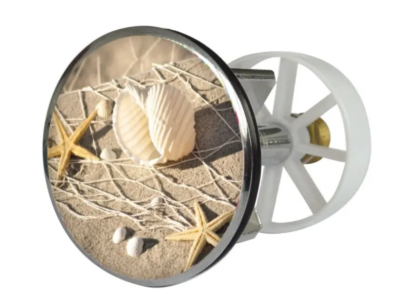 Sanitop-Wingenroth Excenterstopfen mit Dekor Strandperle 38 - 40 mm< Zubehör Für Küchenarmatur