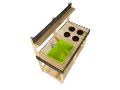 Exit Toys Pfannen|Herde<Spielküche Yummy 100 Holz 98 cm x 102 cm x 53 cm FSC®