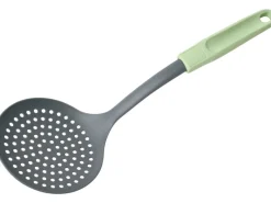 Outlet Fackelmann Abseihlöffel Ecolution 33 cm Lichtgrau-Mintgrün