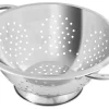 Fackelmann Abseihschüssel Edelstahl Ø 24 cm Silber< Küchenhelfer