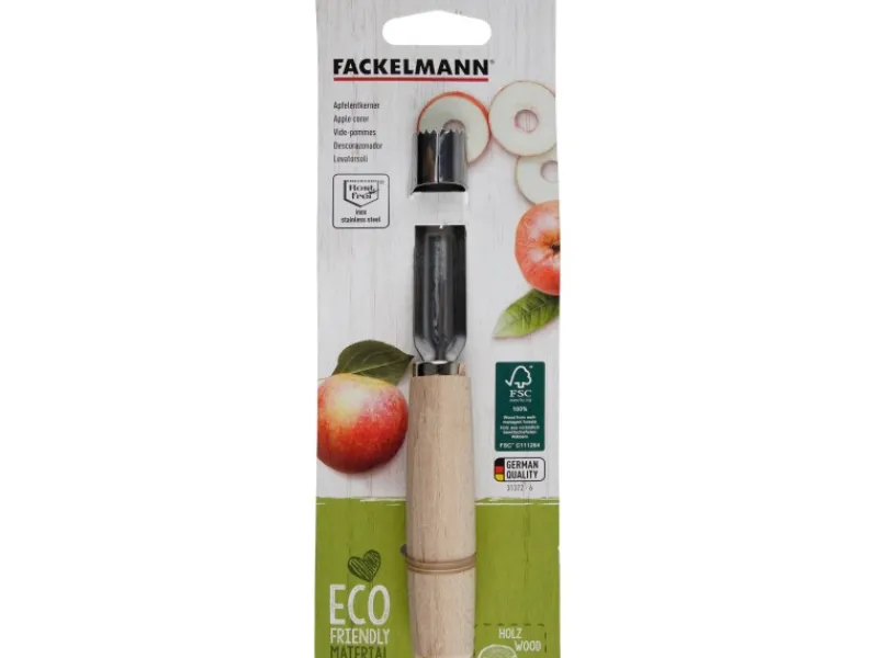 Fackelmann Apfelentkerner Fair 16,5 cm Buche< Küchenhelfer