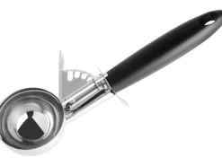 Fackelmann Küchenhelfer<Eisportionierer Ø 5 cm Schwarz-Silber